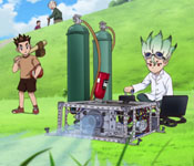 senku science childhood flashback